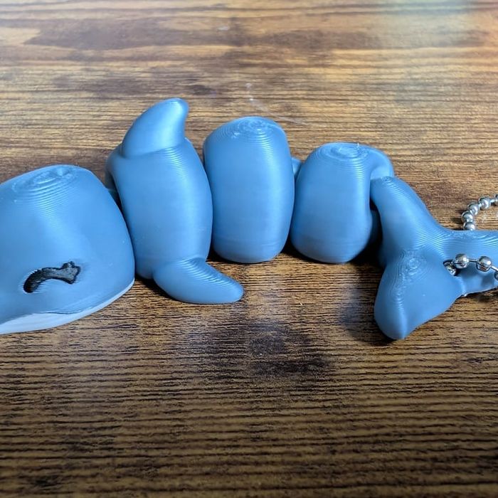 Flexi-Delfin – handgemacht von PrintByPatrickDE
