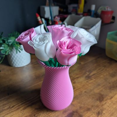 Rosen-Vasen-Bundle – handgemacht von PrintByPatrickDE