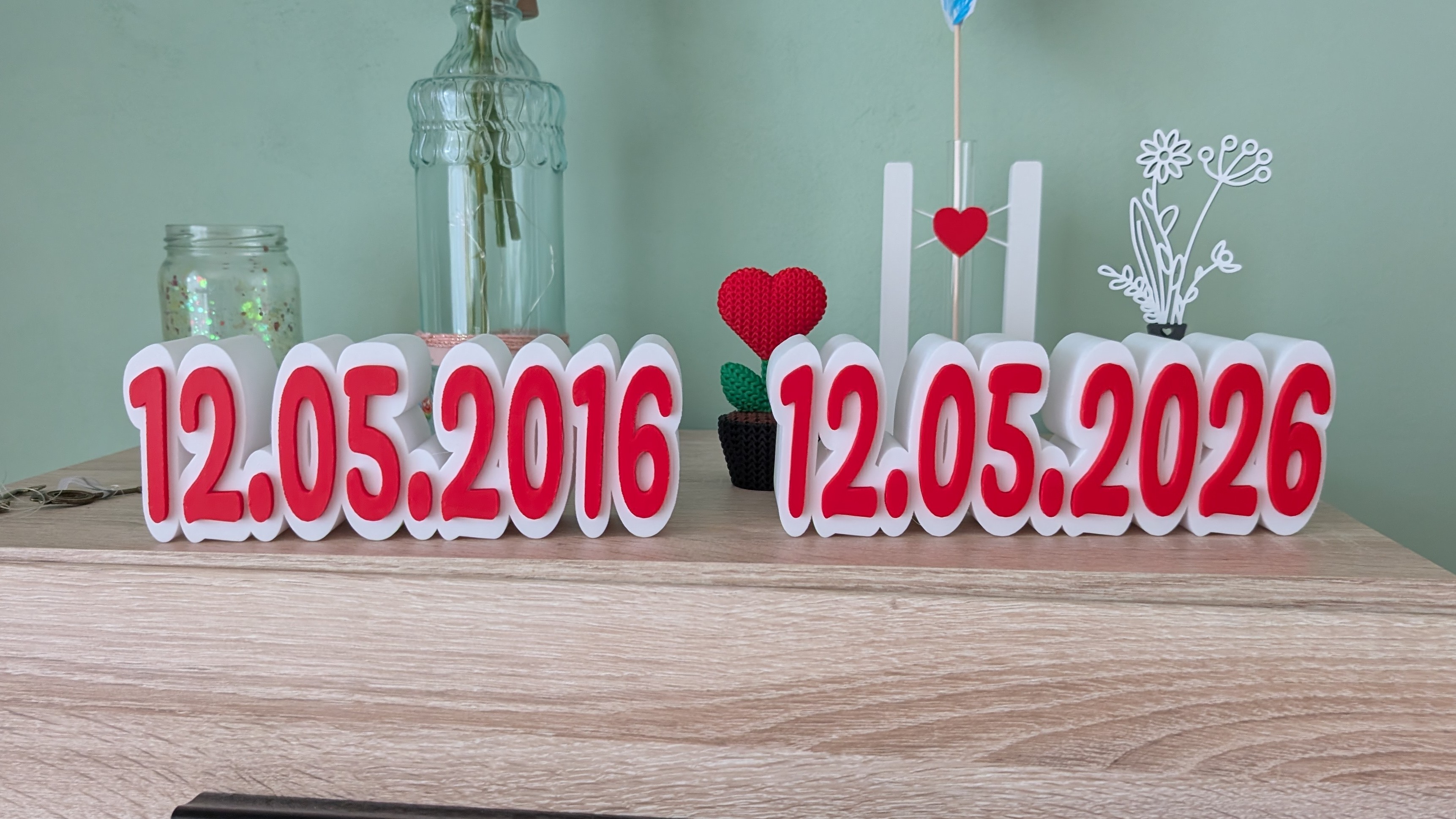 Individueller Datumsschriftzug – handgemacht von PrintByPatrickDE