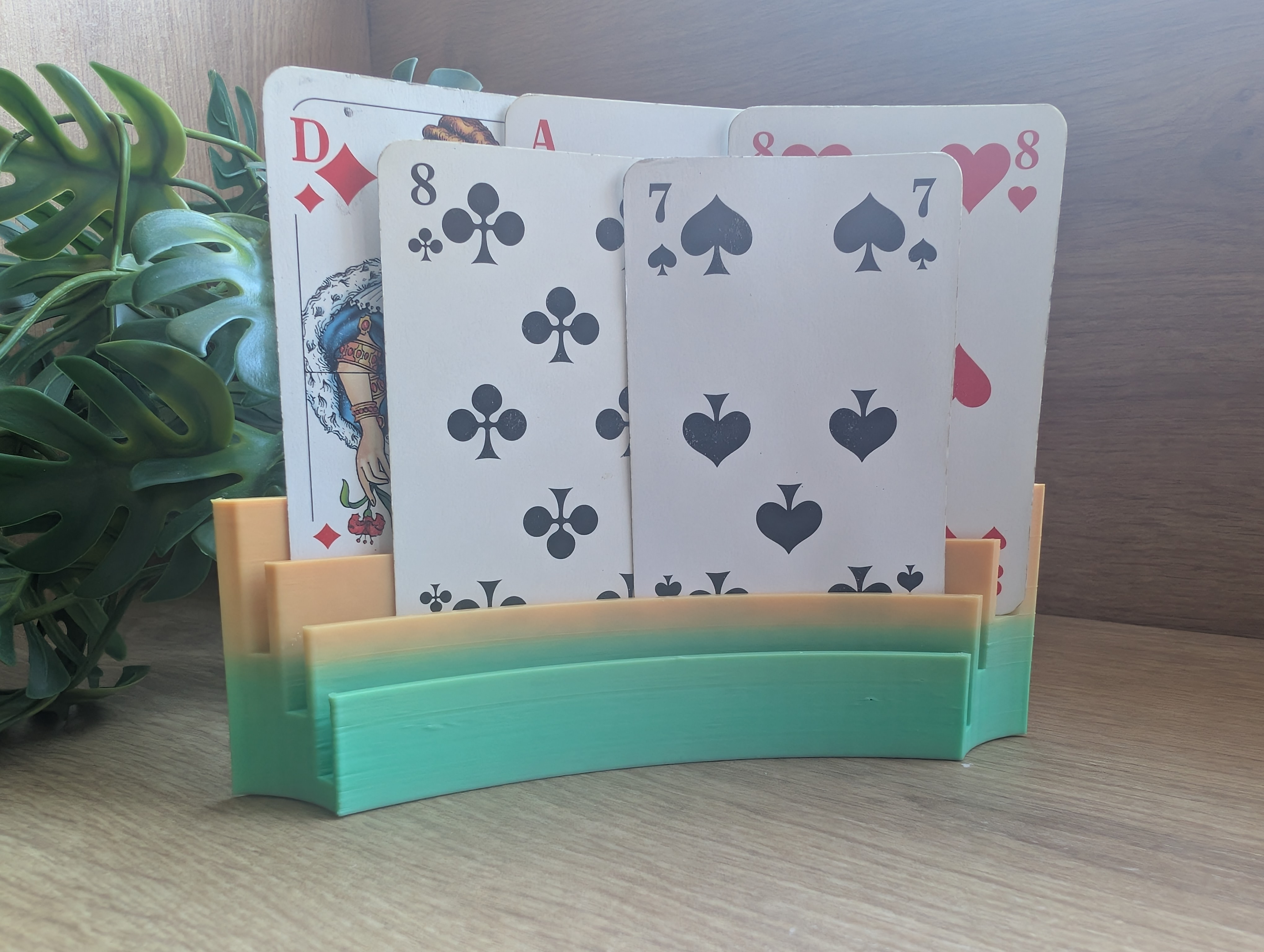 Kartenhalter mit individuellem Namen – handgemacht von PrintByPatrickDE